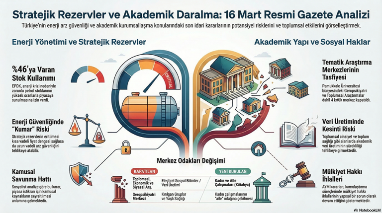 Stratejik Rezervler ve Akademik Budama Arasında Türkiye