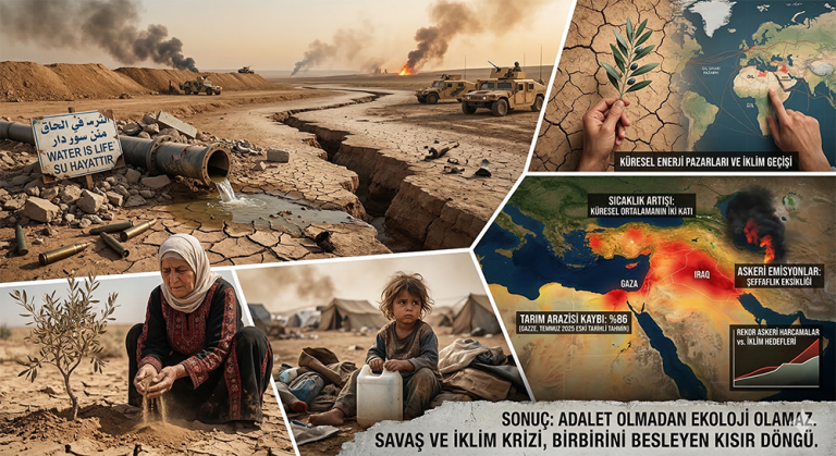 Savaş: Askeri Karbon Ayak İzi ve İklim İhaneti